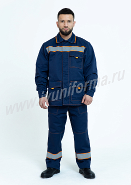 Костюм рабочий мужской арт. Р-02-23-ГР