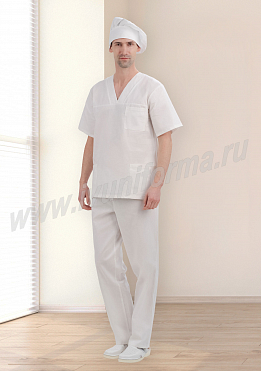 Костюм пекаря мужской арт. ПВ-02-21-БЗ